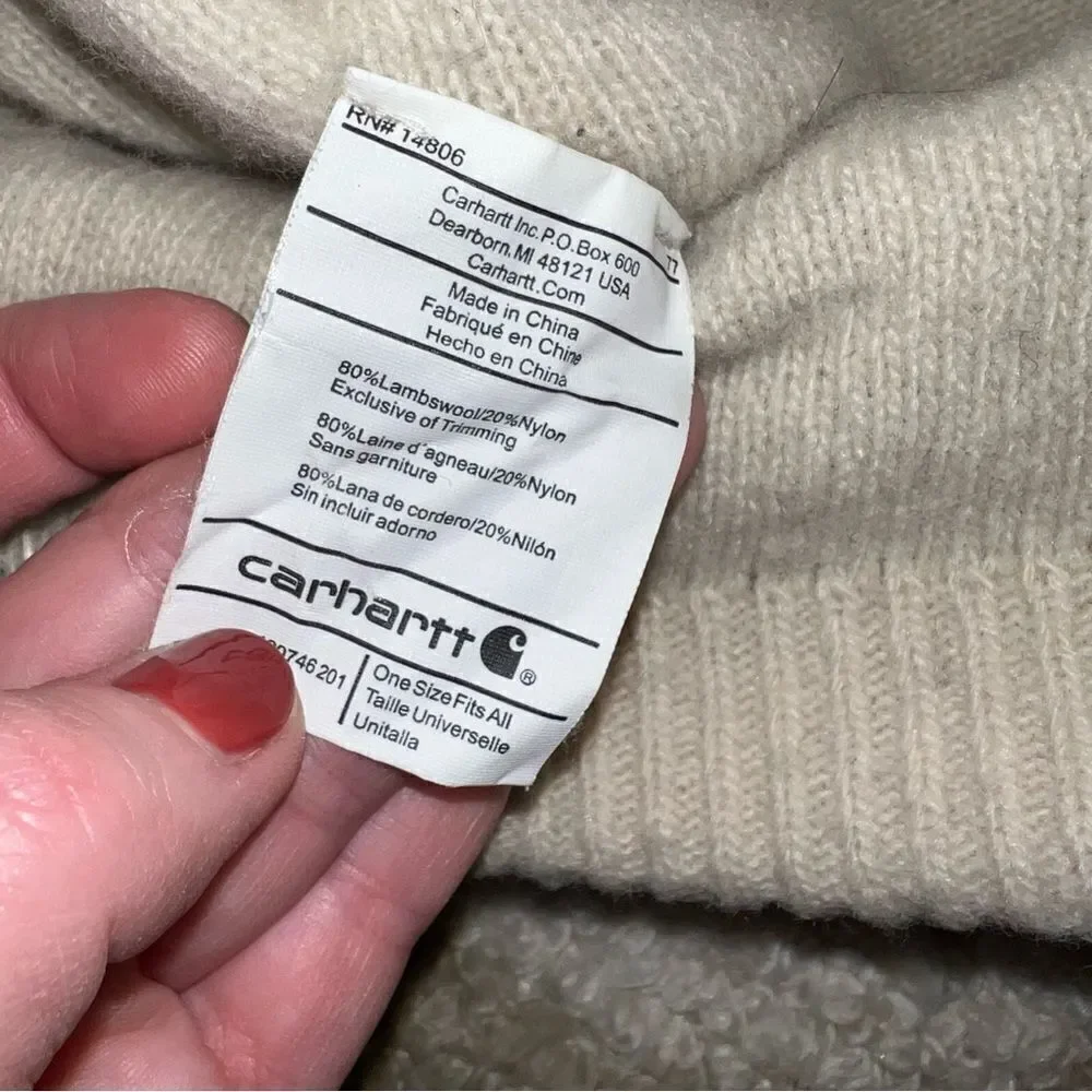Carhartt wool hat